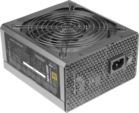 Photo de Alimentation ATX Mars Gaming MPBP - 1000W (Noir) Version SI