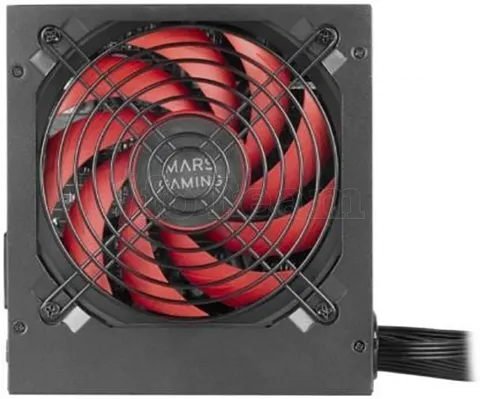 Photo de Alimentation ATX Mars Gaming MPIII - 650W (Noir/Rouge)