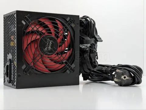 Photo de Alimentation ATX Mars Gaming MPIII - 650W (Noir/Rouge)