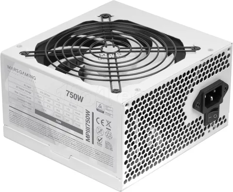 Photo de Alimentation ATX Mars Gaming MPIII - 750W (Blanc)