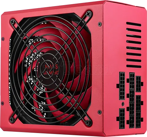 Photo de Alimentation ATX Mars Gaming Vulcano MPM - 750W (Rouge)