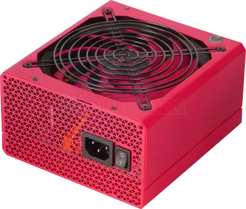 Photo de Alimentation ATX Mars Gaming Vulcano MPM - 750W (Rouge)