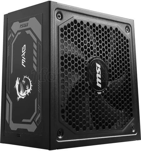 Photo de Alimentation ATX MSI Mag A1250GL PCIe5 - 1250W (Noir)