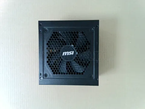 Photo de Alimentation ATX MSI Mag A750GL PCIe5 - 750W (Noir) - SN 3067ZP8B11CE010517002719  CHK30B - ID 224726