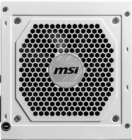 Photo de Alimentation ATX MSI Mag A850GL PCIe5 - 850W (Blanc)