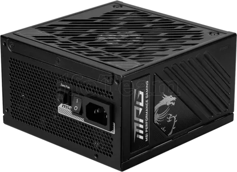 Photo de Alimentation ATX MSI MPG A1000GS PCIe5 - 1000W (Noir)