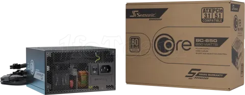 Photo de Alimentation ATX Seasonic Core BC 650W (Noir)