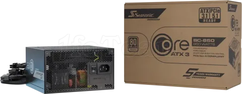 Photo de Alimentation ATX Seasonic Core BC 850W (Noir)