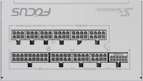 Photo de Alimentation ATX Seasonic Focus GX ATX 3.1 (2024) - 750W (Blanc)