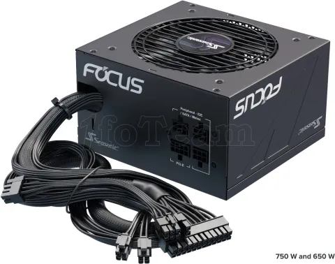 Photo de Alimentation ATX Seasonic G12 GM - 850W (Noir)