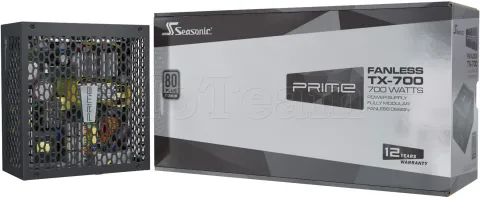 Photo de Alimentation ATX Seasonic Prime Fanless TX - 700W (Noir) Passive