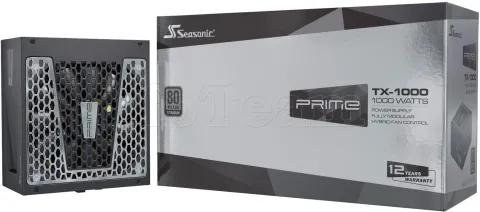 Photo de Alimentation ATX Seasonic Prime TX - 1000W (Noir)