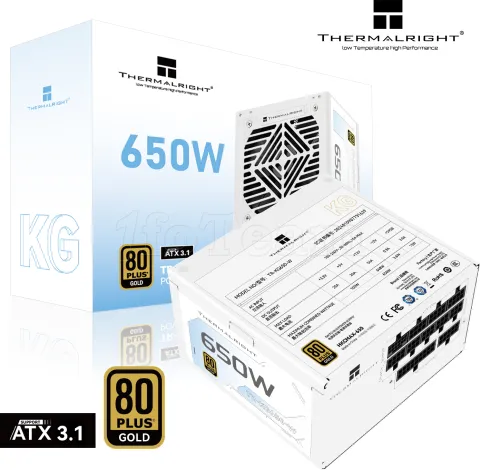 Photo de Alimentation ATX Thermalright KG - 650W (Blanc)