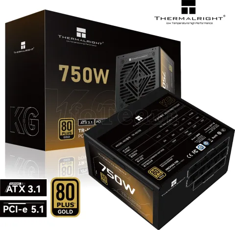 Photo de Alimentation ATX Thermalright KG - 750W (Noir)