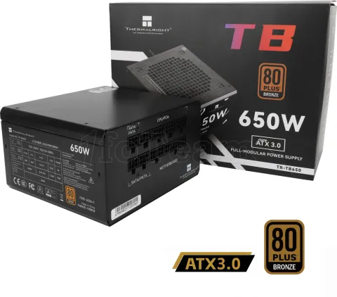 Photo de Alimentation ATX Thermalright TB - 650W (Noir)
