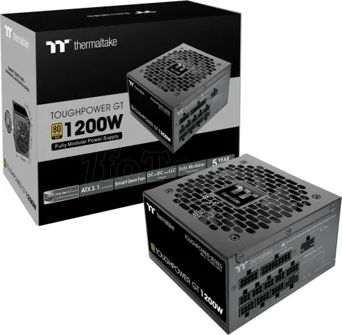 Photo de Alimentation ATX Thermaltake Toughpower GT - 1200W (Noir)