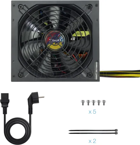 Photo de Alimentation ATX TooQ Apolo - 550W (Gris)