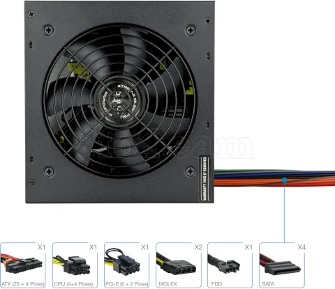 Photo de Alimentation ATX TooQ Ecopower II SP - 550W