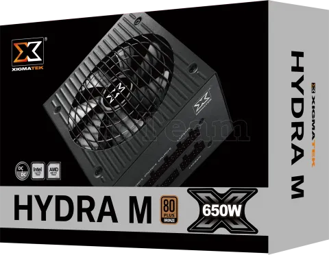 Photo de Alimentation ATX Xigmatek Hydra M - 650W (Noir)