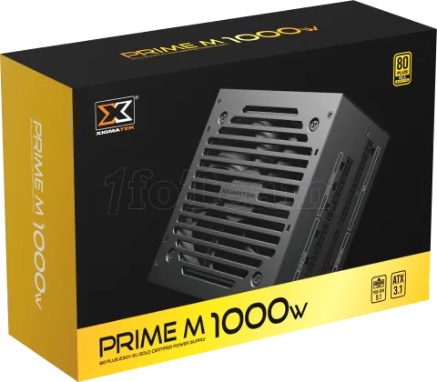 Photo de Alimentation ATX Xigmatek Prime M - 1000W (Noir)