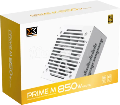 Photo de Alimentation ATX Xigmatek Prime M - 850W (Blanc)
