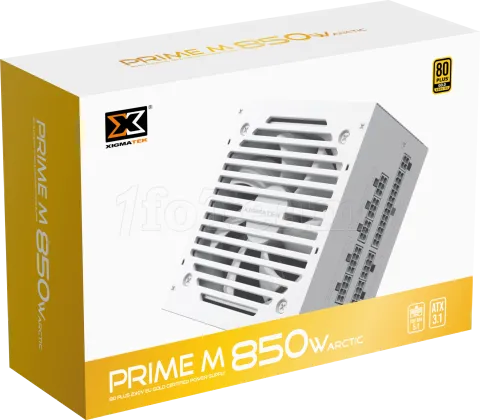 Photo de Alimentation ATX Xigmatek Prime M - 850W (Blanc)