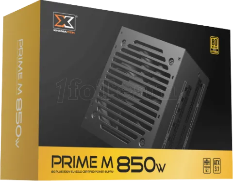 Photo de Alimentation ATX Xigmatek Prime M - 850W (Noir)