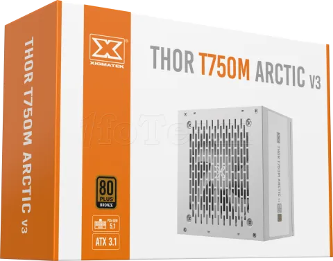 Photo de Alimentation ATX Xigmatek Thor M V3 - 750W (Blanc)