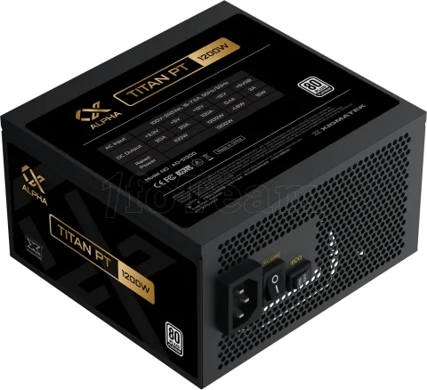 Photo de Alimentation ATX Xigmatek Titan PT - 1200W (Noir)