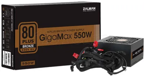 Photo de Alimentation ATX Zalman GigaMax GVII - 550W (Noir)