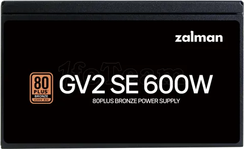 Photo de Alimentation ATX Zalman GV2 SE - 600W (Noir)