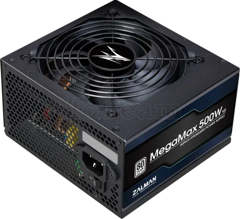 Photo de Alimentation ATX Zalman MegaMax TXII - 500W (Noir)