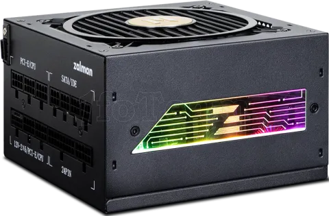 Photo de Alimentation ATX Zalman TeraMax II ZM850-TMX2 VIEW 850W (Noir)