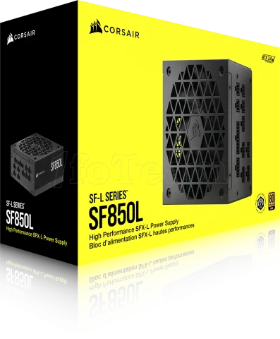 Photo de Alimentation SFX-L Corsair SF-L - 850W (Noir)