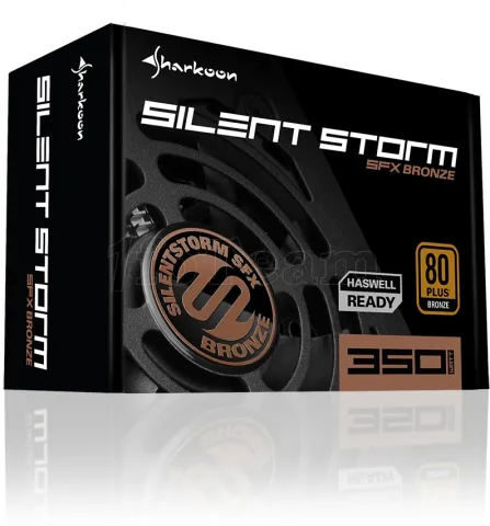 Photo de Alimentation SFX Sharkoon SilentStorm SFX Bronze - 350W