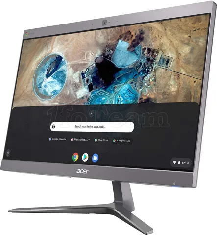 Photo de All In One Acer AIO Chromebase CA24I2 Tactile - i3/8Go/32Go/ChromeOS 24" (Argent)