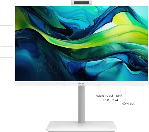 Photo de All In One Acer Aspire C27-1E13U7UNH - 27" (Blanc) FreeDOS