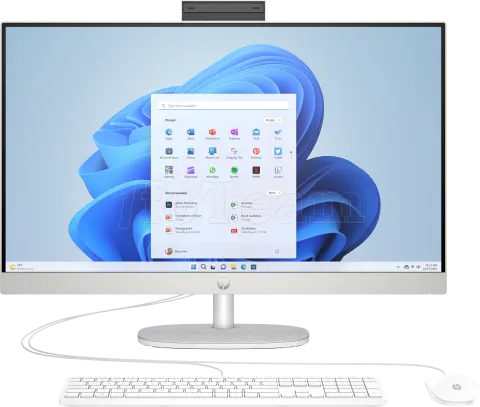 Photo de All In One HP 27-cr0041nf - 27" (Blanc)