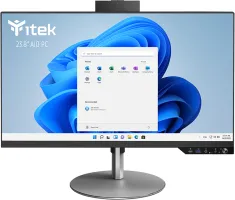 Photo de All In One iTek Barebone H610 - 24" (Noir/Gris)