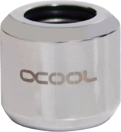 Photo de Anneau ARGB pour Tube Ø13mm Alphacool Aurora HardTube LED Ring (Argent)