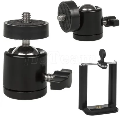 Photo de Anneau lumineux à éclairage LED MacLean 10" avec trepied