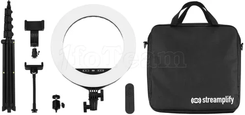 Photo de Anneau lumineux à éclairage LED Streamplify Ring Light 14"