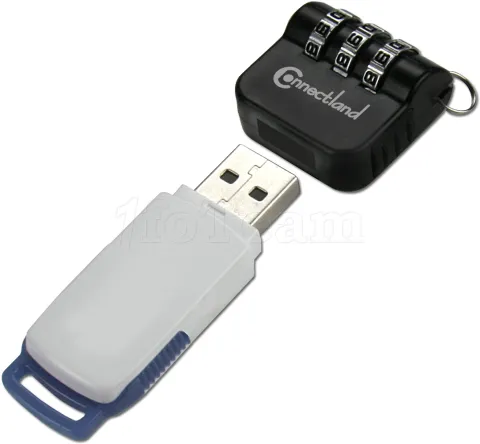 Photo de Antivol à code pour clé USB