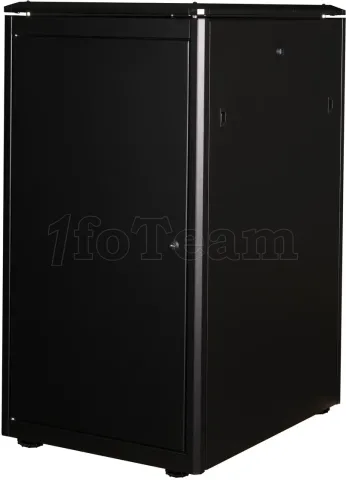 Photo de Baie Serveur Pro 19" 22U - 600x600mm avec porte vitrée (Noir)
