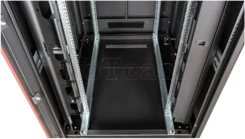 Photo de Baie Serveur Pro 19" 22U - 800x800mm avec porte vitrée (Noir)