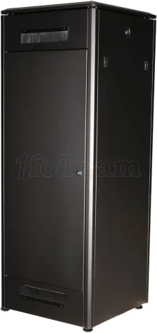 Photo de Baie Serveur Pro 19" 32U - 600x600mm avec porte vitrée (Noir)