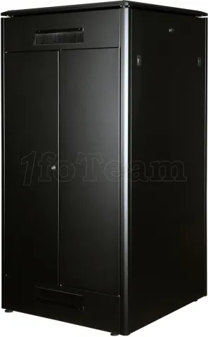 Photo de Baie Serveur Pro 19" 32U - 800x800mm avec porte vitrée (Noir)