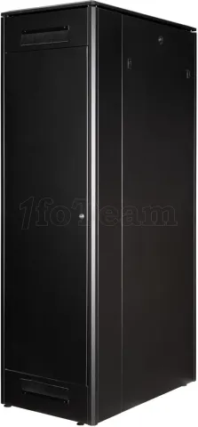 Photo de Baie Serveur Pro 19" 42U - 600x1000mm avec porte vitrée (Noir)
