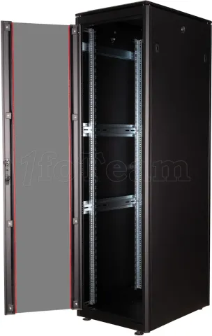 Photo de Baie Serveur Pro 19" 42U - 600x800mm avec porte vitrée (Noir)