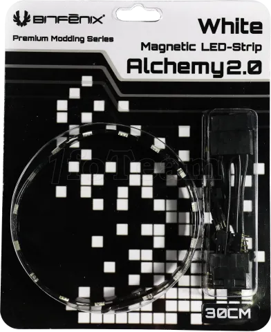 Photo de Bandeau LED BitFenix Alchemy 2.0 Magnetic 60cm/30 Led (Blanc)